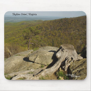 Skyline drive Mountains Virginia Mouse Mat