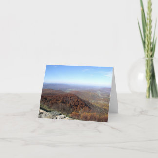 Skyline Drive Notecard