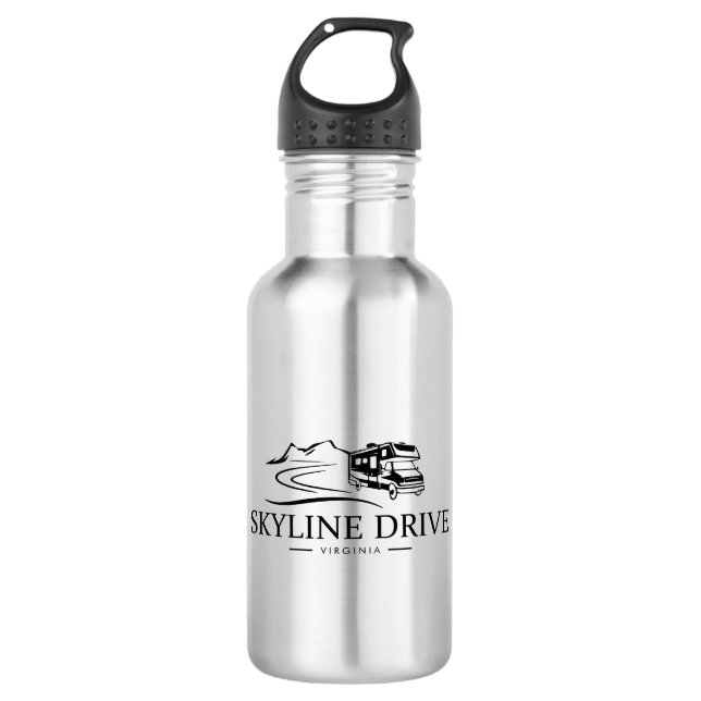 Skyline Drive Virginia Recreational Vehicle 532 Ml Water Bottle (Front)