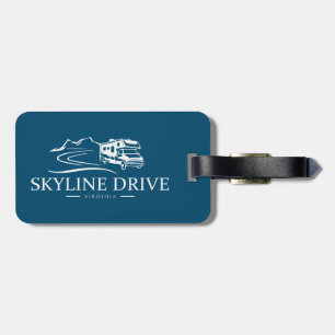 Skyline Drive Virginia Recreational Vehicle Luggage Tag