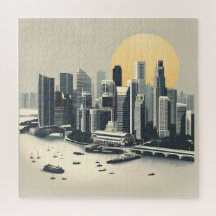 Skyline Fantasy: Singapore's Marina Bay