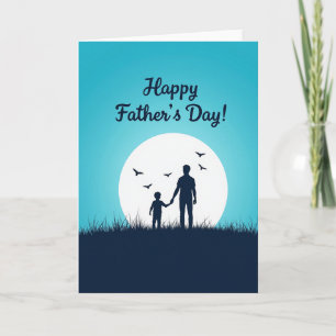 Skyline Fathers Day Image Card