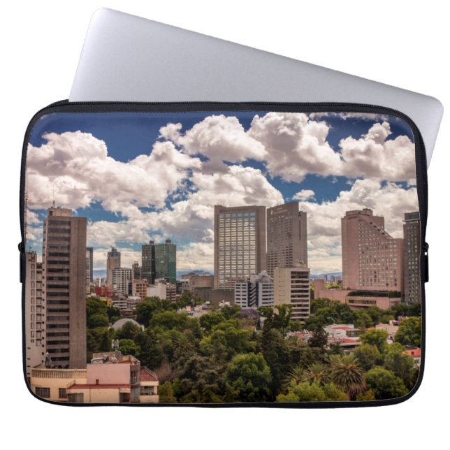 Skyline From The Hotels In Polanco Mexico City Laptop Sleeve (Front)