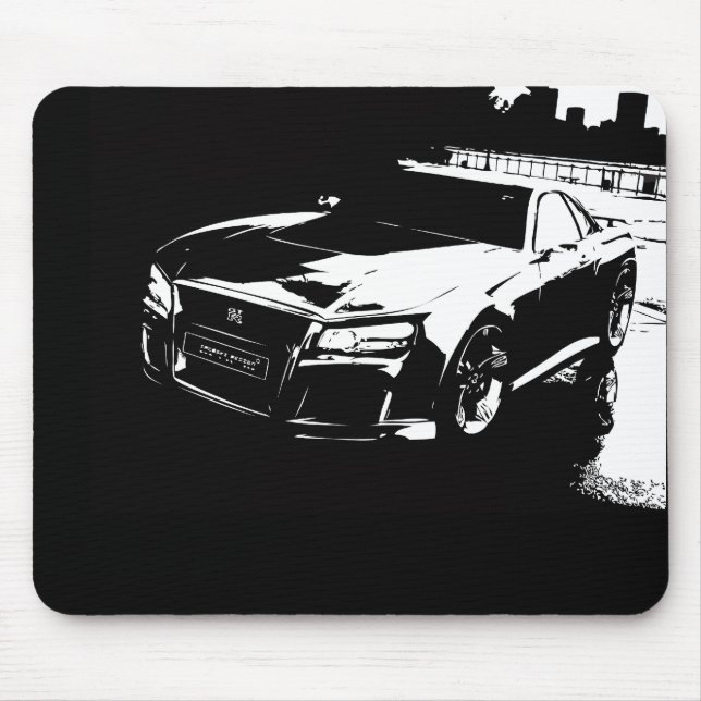 Skyline Front Stance Mouse Mat (Front)