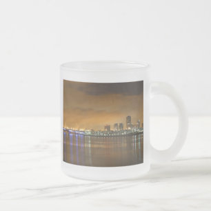 Skyline Frosted Glass Coffee Mug