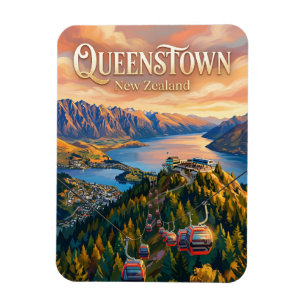 Skyline Gondola Queenstown New Zealand Magnet