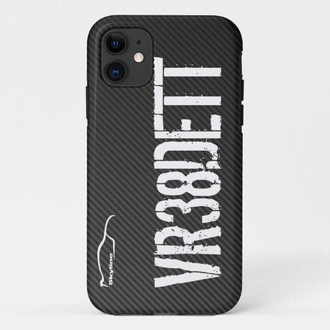 Skyline GT-R Engine Code Case-Mate iPhone Case (Back)