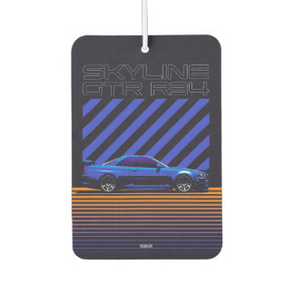 Skyline GT-R R34 Bayside Blue  Car Air Freshener