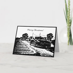 Skyline GTR Christmas Holiday Card