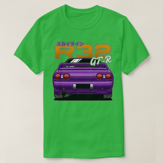 Skyline GTR R32 1  T-Shirt (Design Front)
