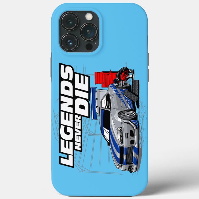 SKYLINE LEGENDS NEVER DIE! Case-Mate iPhone CASE (Back)