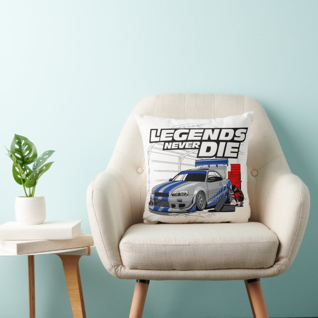SKYLINE LEGENDS NEVER DIE! CUSHION (Chair)