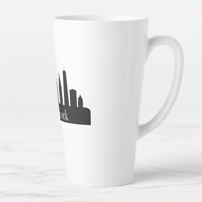 Skyline New York Latte Mug (Right)