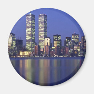Skyline New York with World Trade Centre Magnet