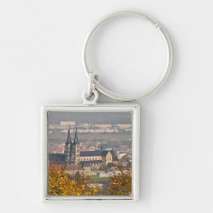 Skyline of Bamberg, Germany Key Ring