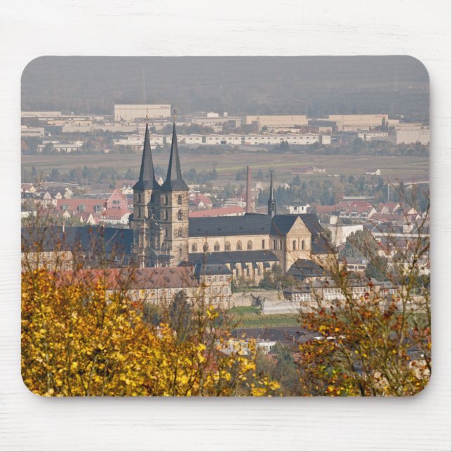 Skyline of Bamberg, Germany Mouse Mat (Front)