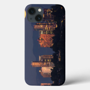 Skyline Of Bellevue From Lake Washington At Dusk iPhone 13 Case