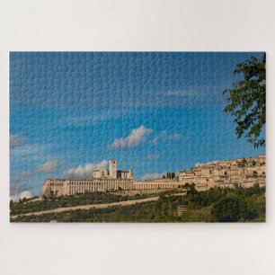 Skyline of city of Assisi, Italy Jigsaw Puzzle