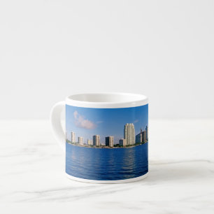 Skyline of Miami, Florida Espresso Cup