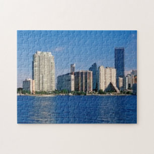 Skyline of Miami, Florida Jigsaw Puzzle