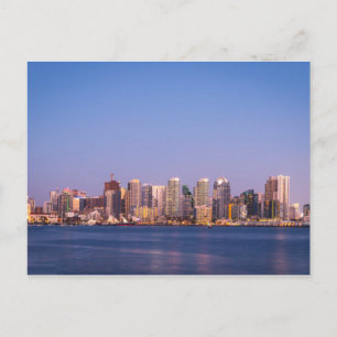 Skyline of San Diego Postcard