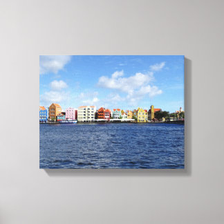 Skyline of Willemstad Canvas Print