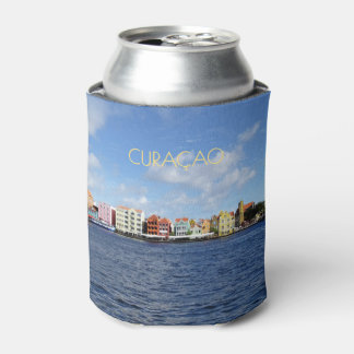 Skyline of Willemstad (customisable) Can Cooler
