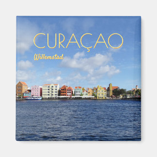 Skyline of Willemstad (customisable) Magnet