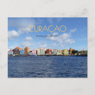 Skyline of Willemstad (customisable) Postcard