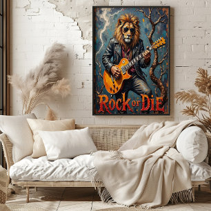 Skyline Shred: Lion's Untamed Melody Poster