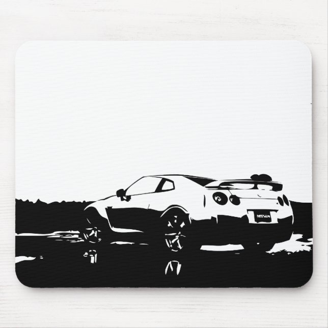 Skyline Side View Mouse Mat (Front)