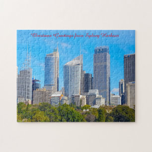 Skyline Sydney Harbor Australia Jigsaw Puzzle