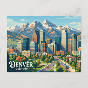Skyline USA Postcard