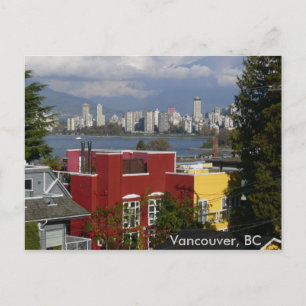 Skyline, Vancouver, BC Postcard
