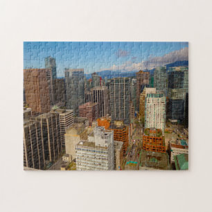 Skyline Vancouver. Jigsaw Puzzle