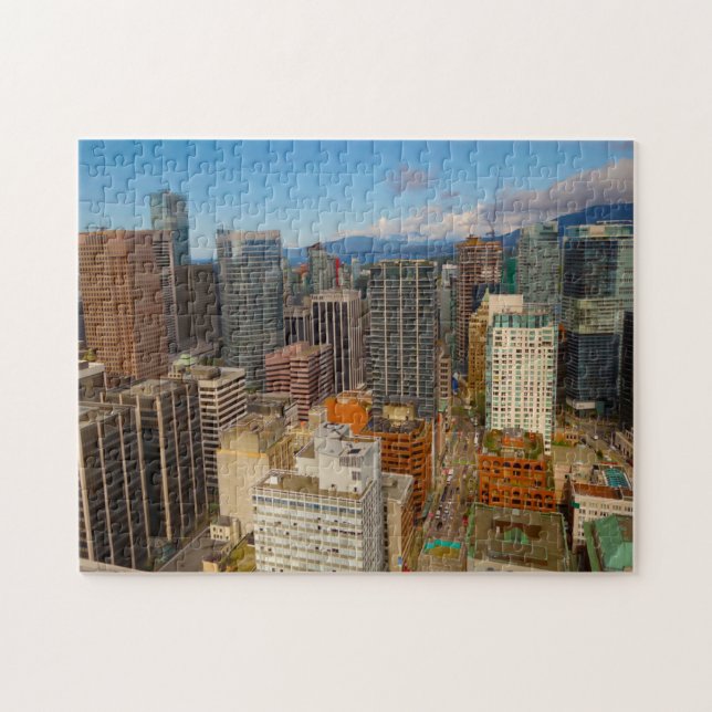 Skyline Vancouver. Jigsaw Puzzle (Horizontal)