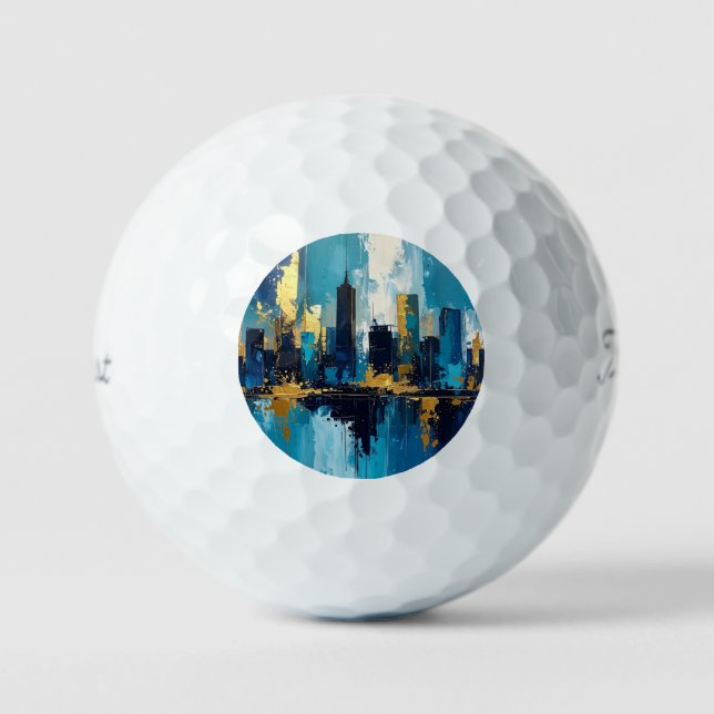 Skyline View Golf Balls (Front)