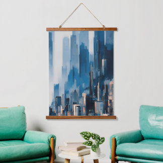 Skyline Wall Tapestry
