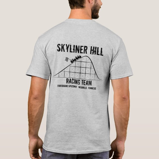 Skyliner Hill Racing Team T-Shirt (Back)