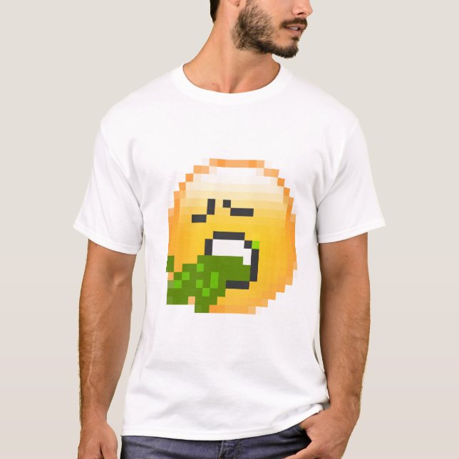 skype puke T-Shirt (Front)