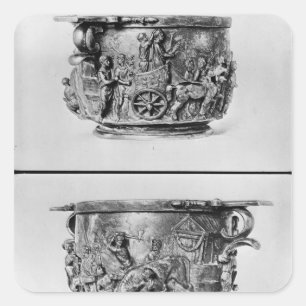 Skyphos depicting the consular procession square sticker