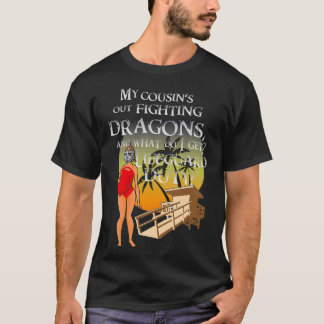 Skyrim Female Lifeguard Duty T-Shirt