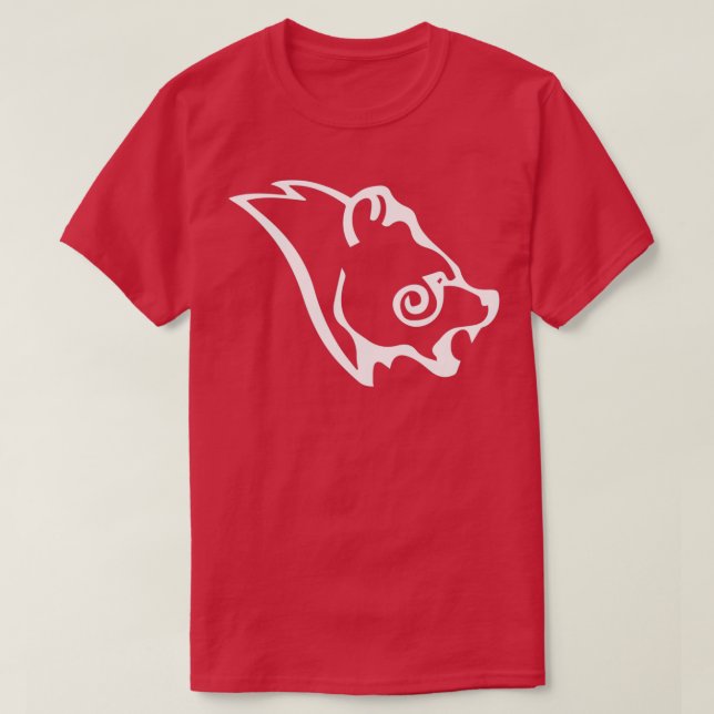 Skyrim Stormcloak Flag Logo T-Shirt (Design Front)