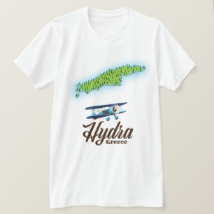 Skyros Greece island map T-Shirt