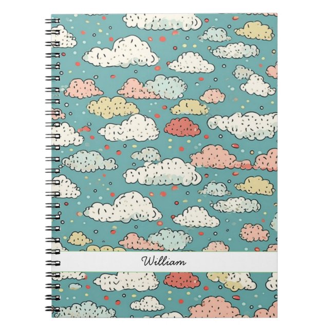Sky's The Limit Cloud Notebook (Front)