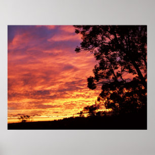 Skyscape Colour Poster