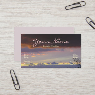 Skyscape Fantasy Business Card