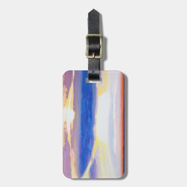 Skyscape Luggage Tag (Front Vertical)