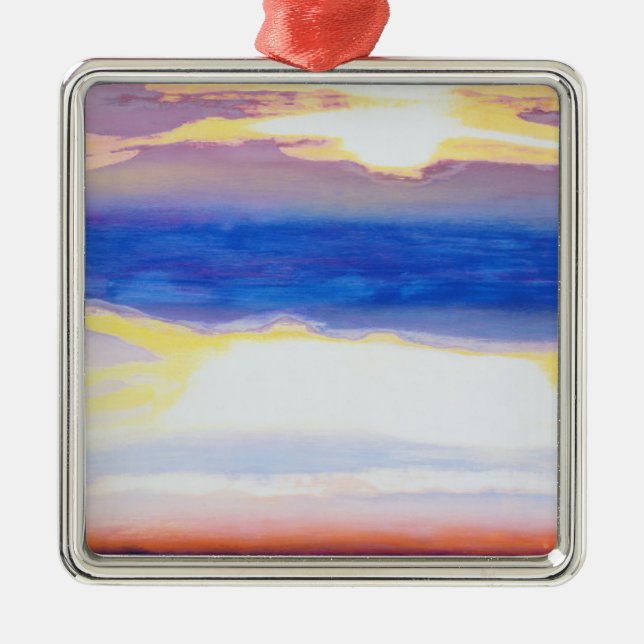 Skyscape Metal Tree Decoration (Front)