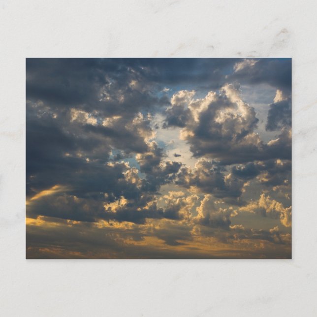 Skyscape over Lake Superior, Michigan Postcard (Front)